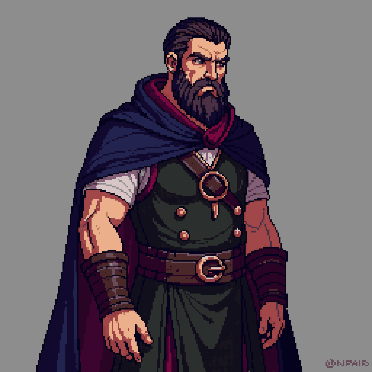 - Charakter protrait (only face pixel art