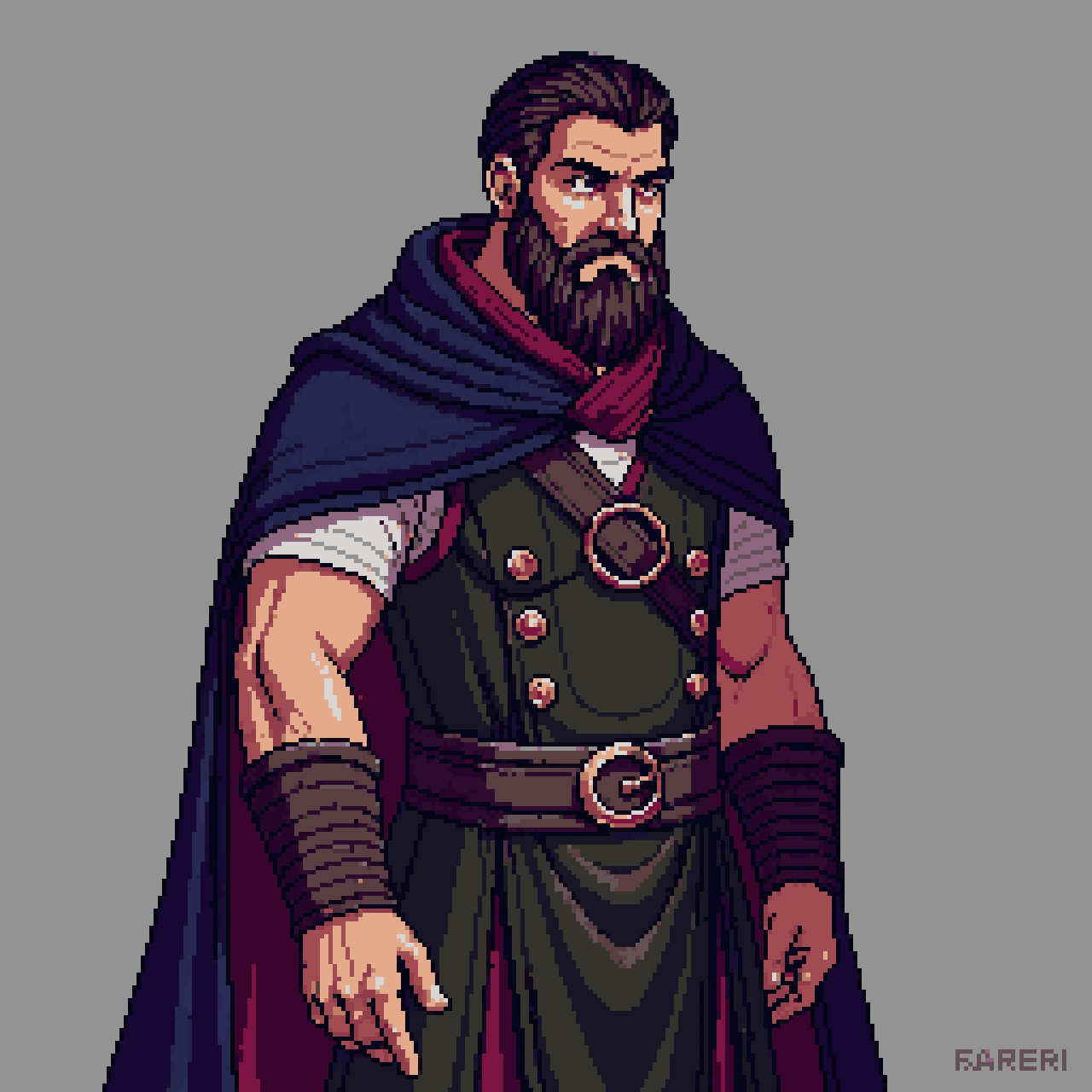 - Charakter protrait (only face pixel art