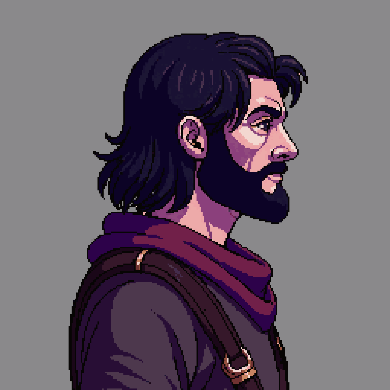 - Charakter protrait (only face pixel art