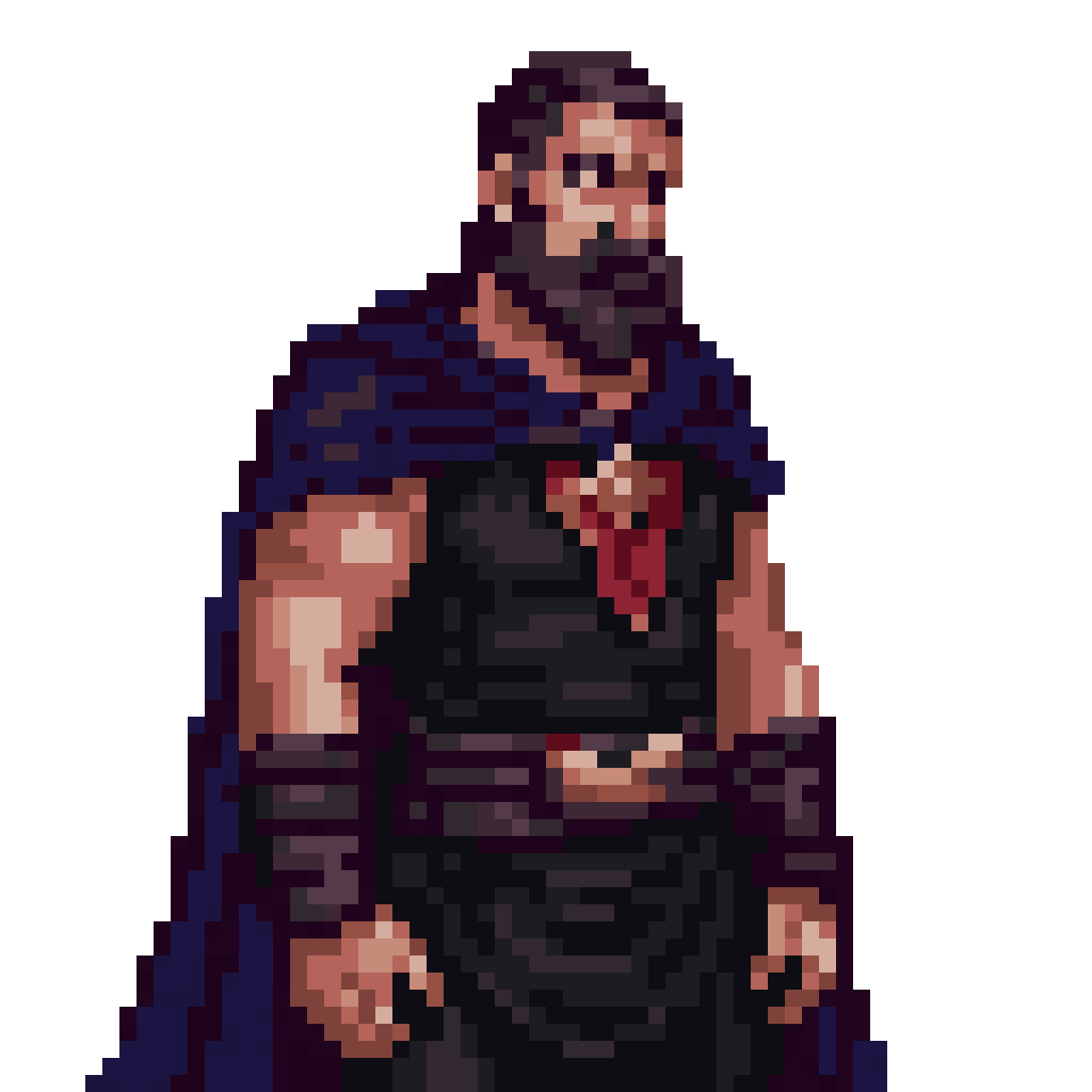- Charakter protrait (only face pixel art