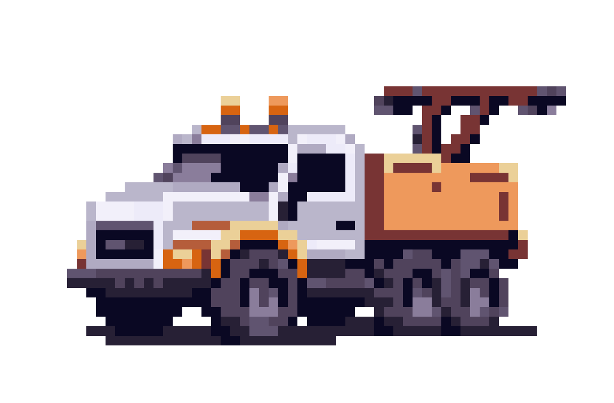Transformer Robot pixel art