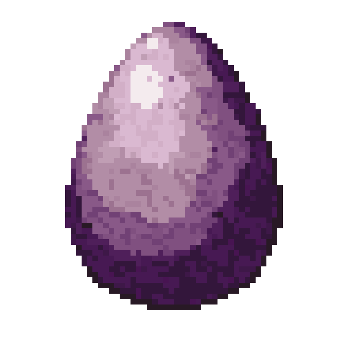 random design dinosaur egg pixel art