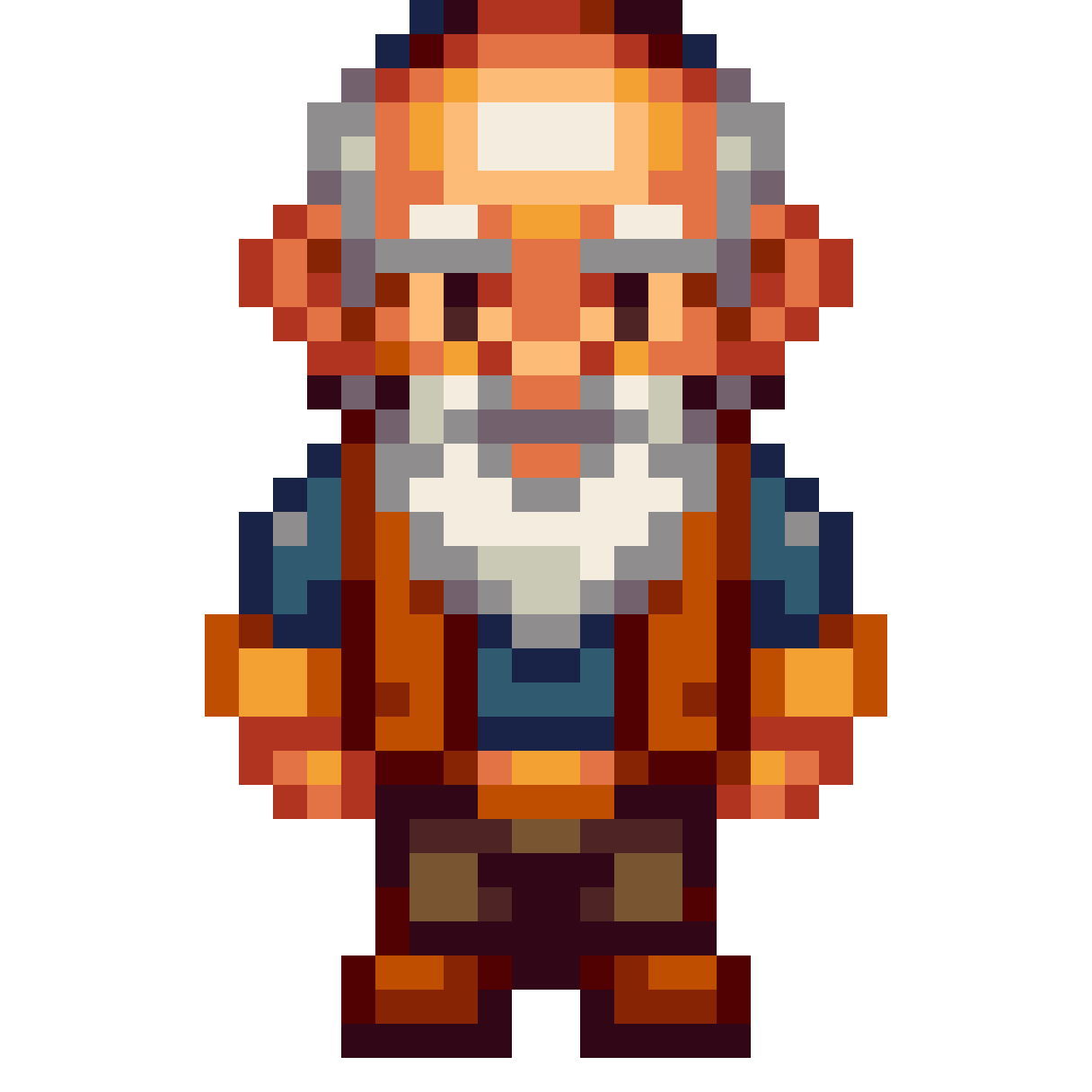 Gentle Mentor Tavern Owner pixel art