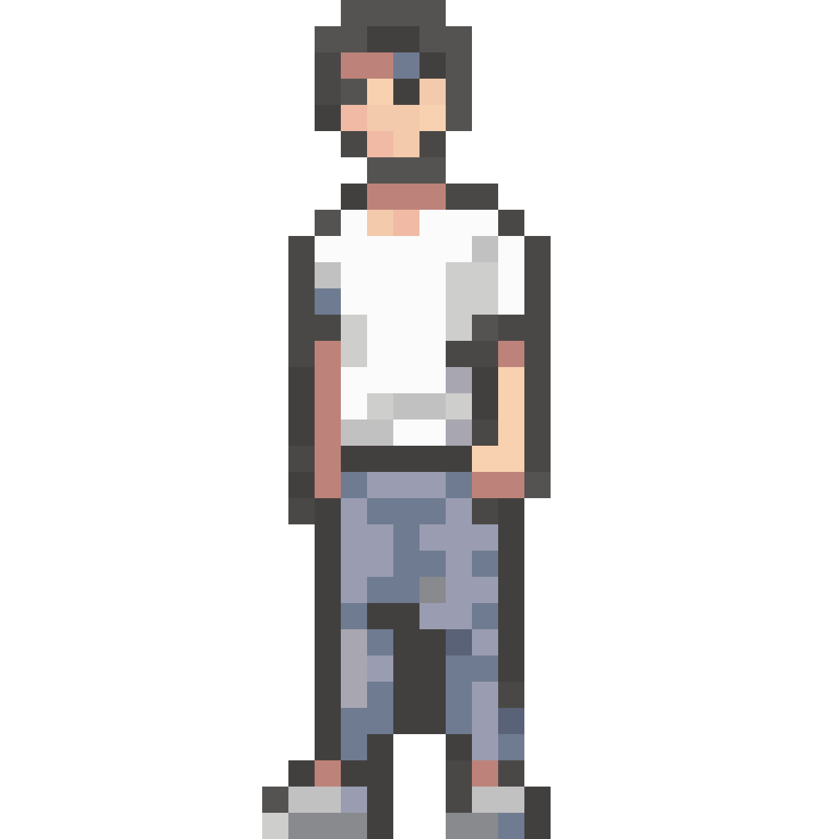 32x32 pixel-art RPG character pixel art