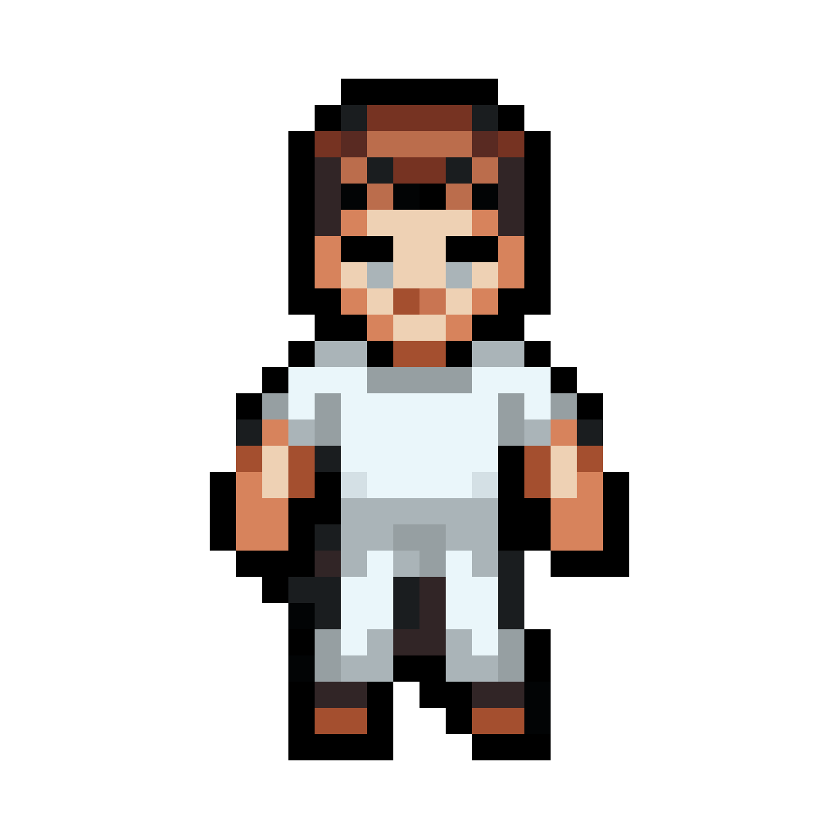 32x32 pixel-art RPG character pixel art
