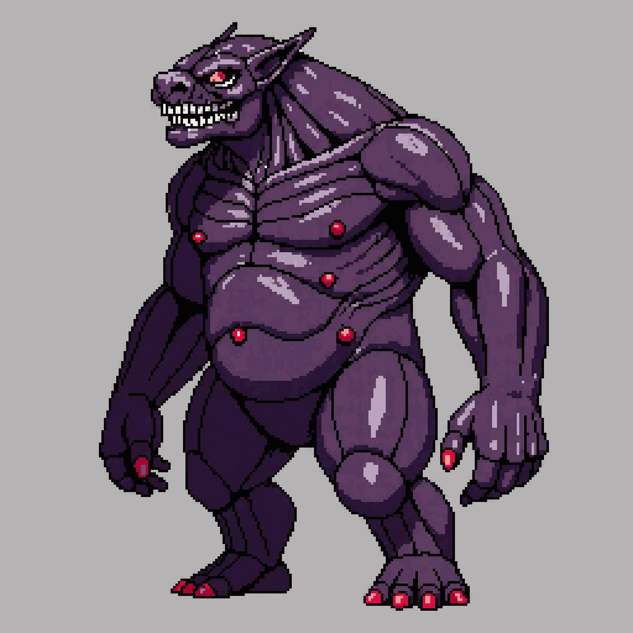 Humongous Vampiric Abomination pixel art