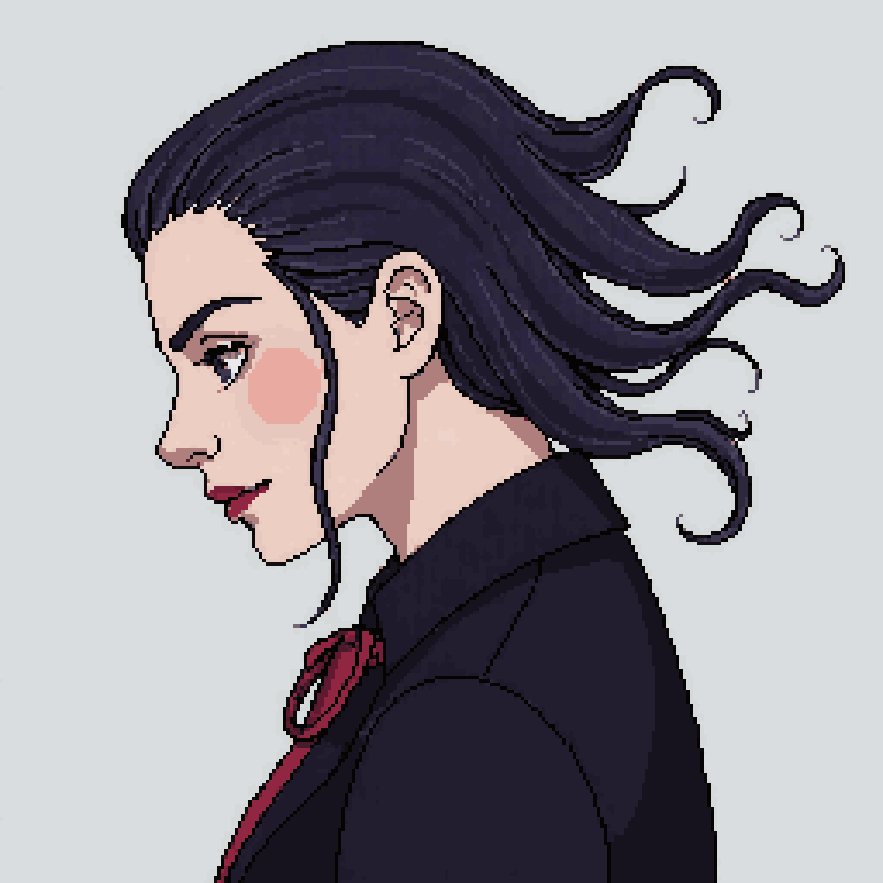 Multi Headed Female Vampire pixel art