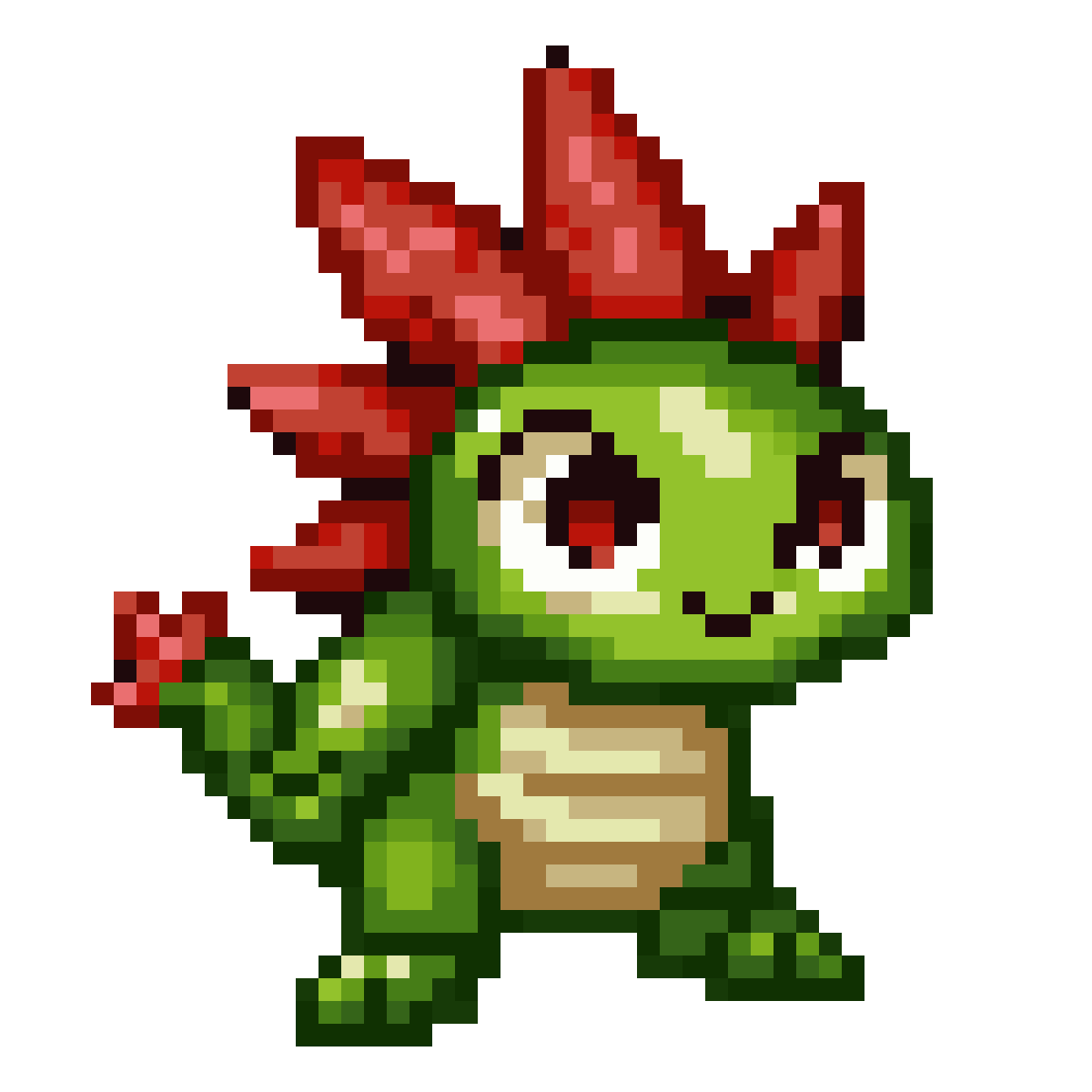 Cute Monster Food Expense pixel art