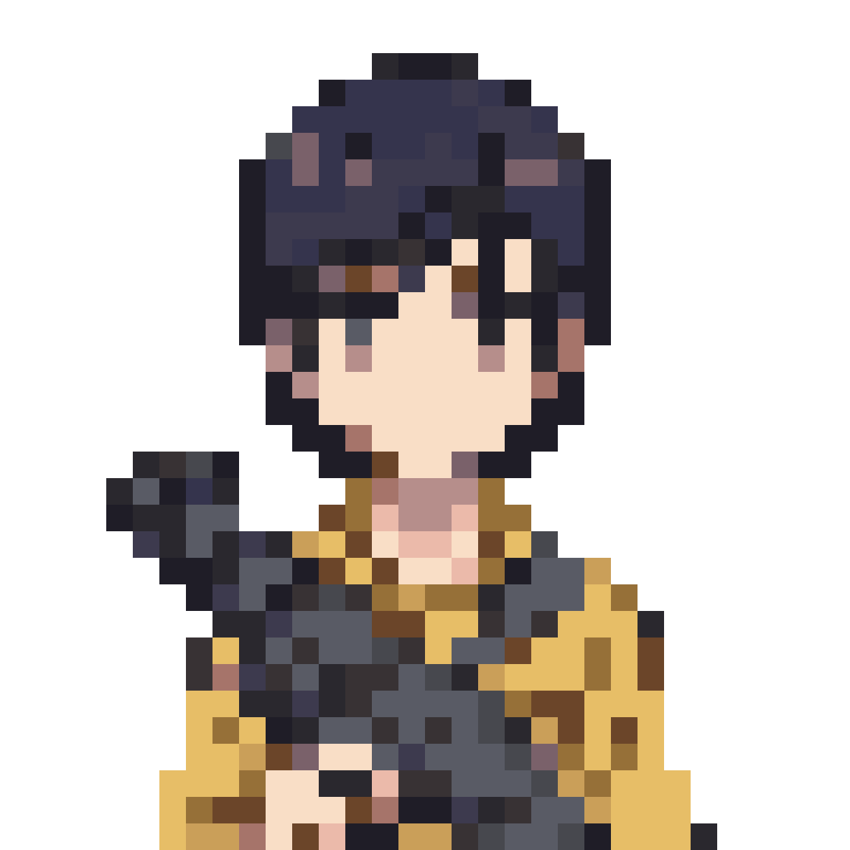 Maphy the Post-Apocalyptic Survivor pixel art