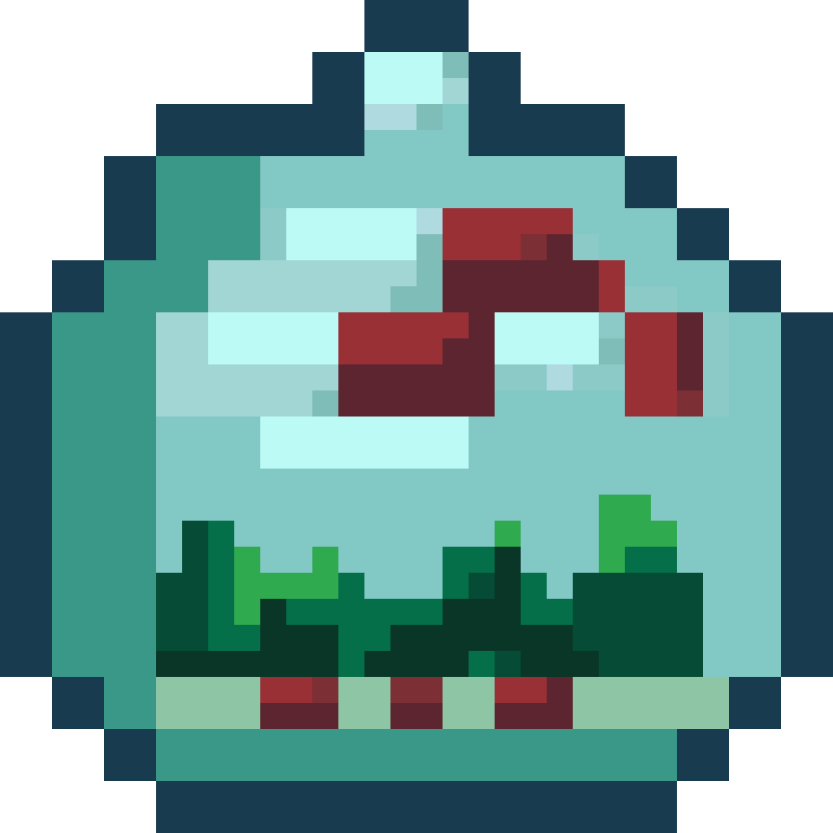 Jar with a Green Soul pixel art