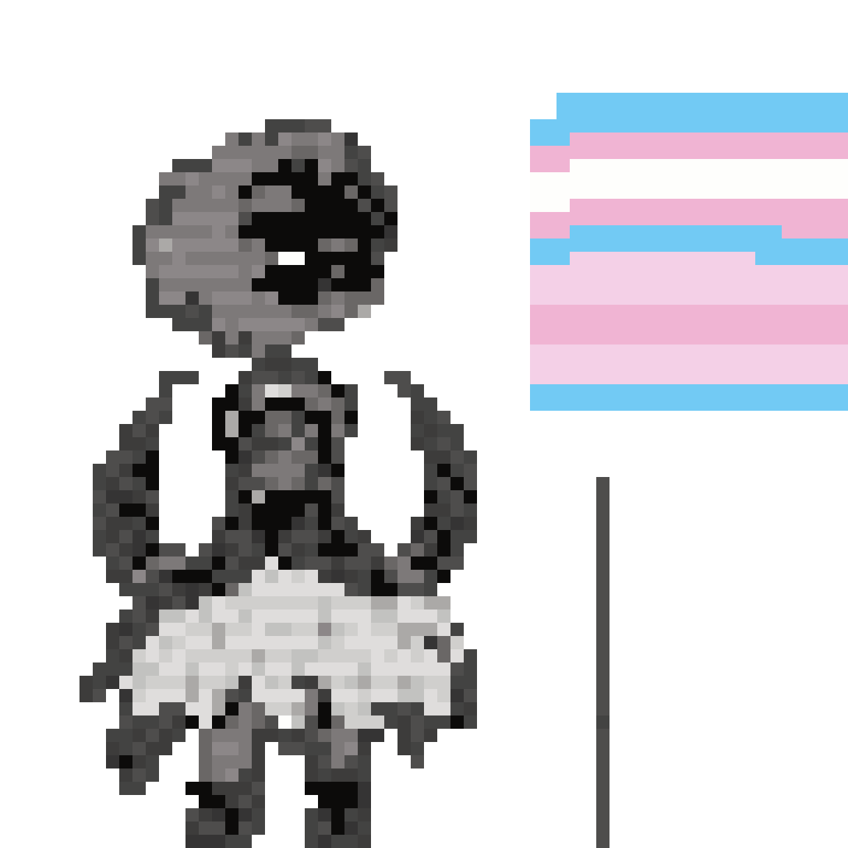 Just Look at Her Closely pixel art