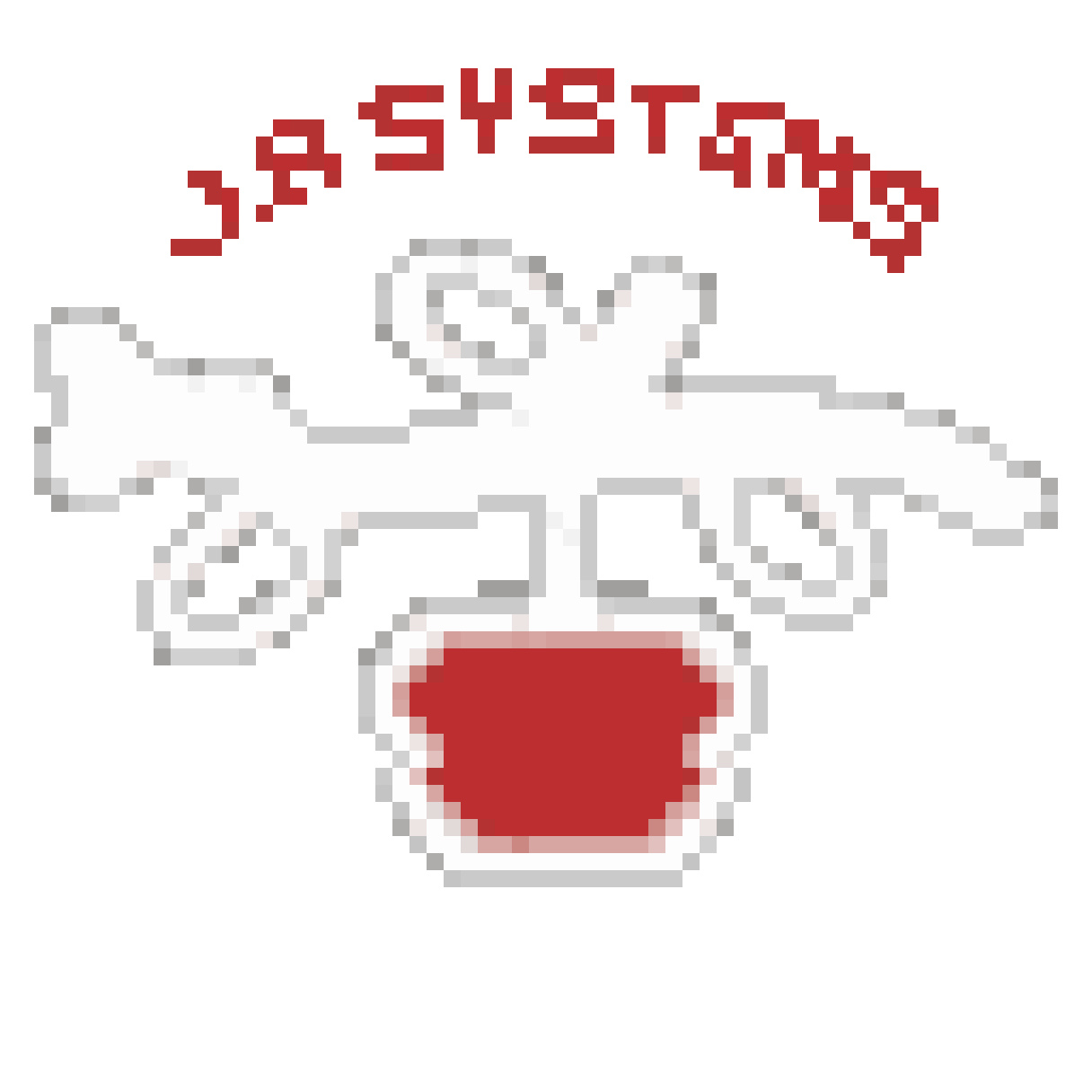 1980s Style Logo for J.A Systems pixel art