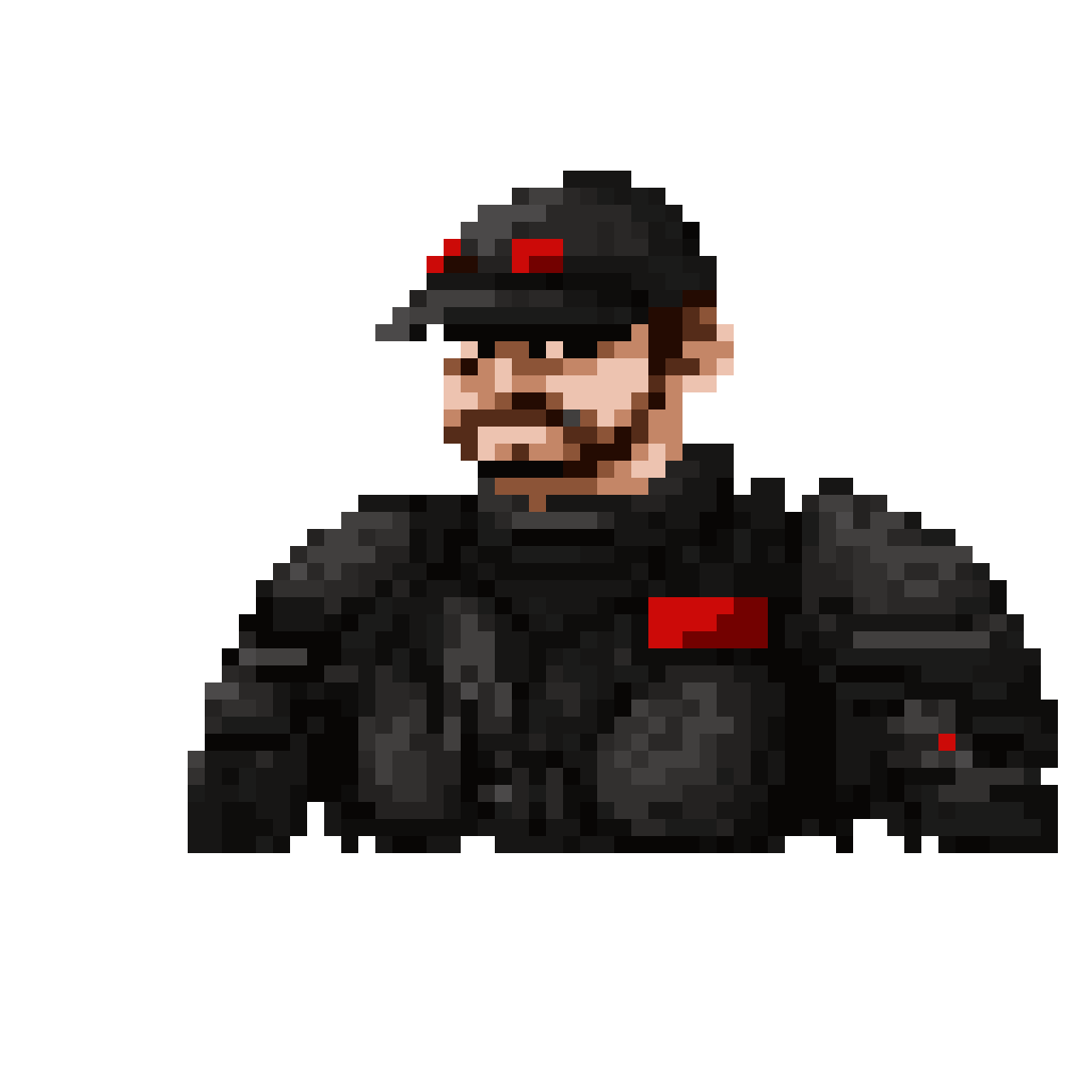 Character Garik Kharlamov pixel art
