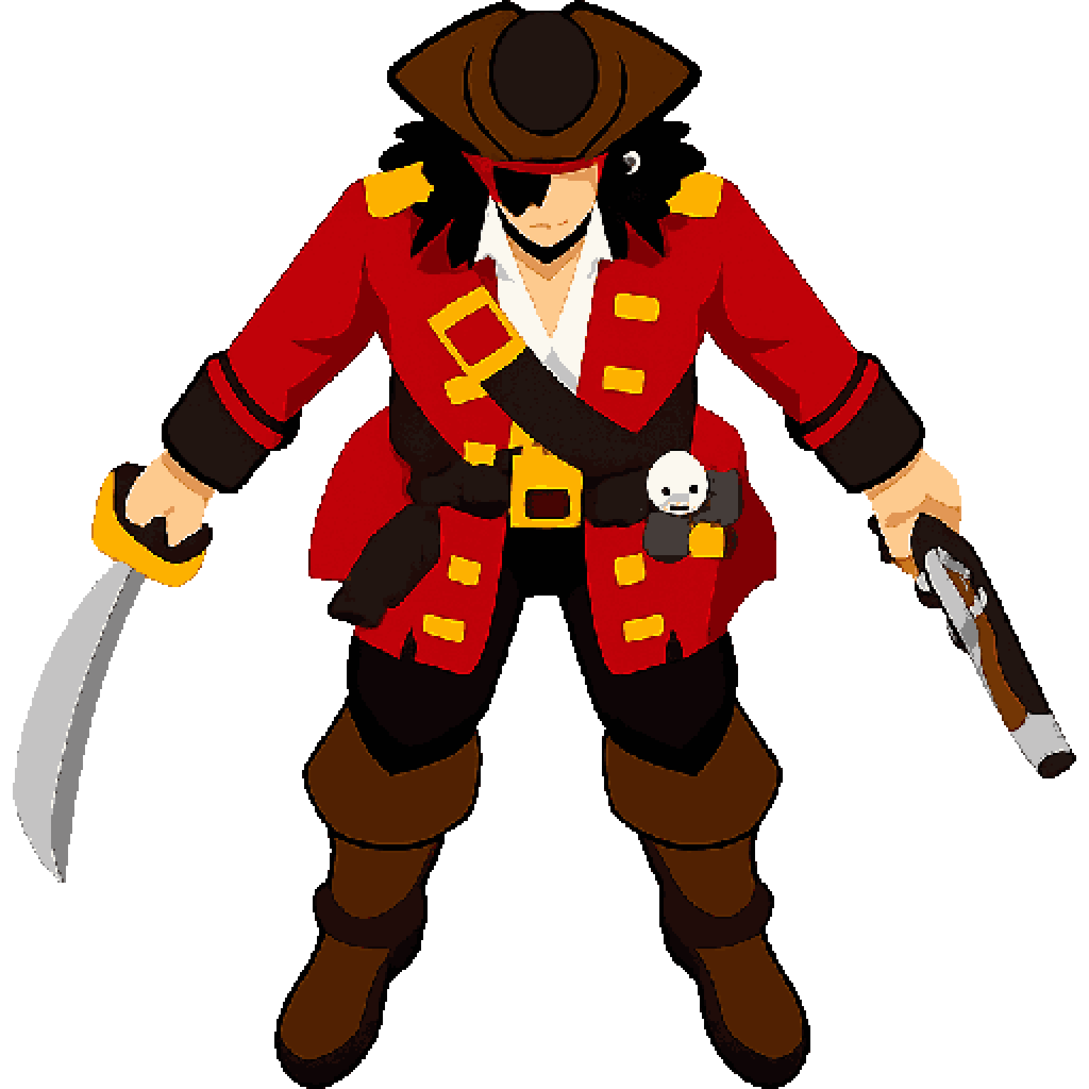 Pirate Character pixel art