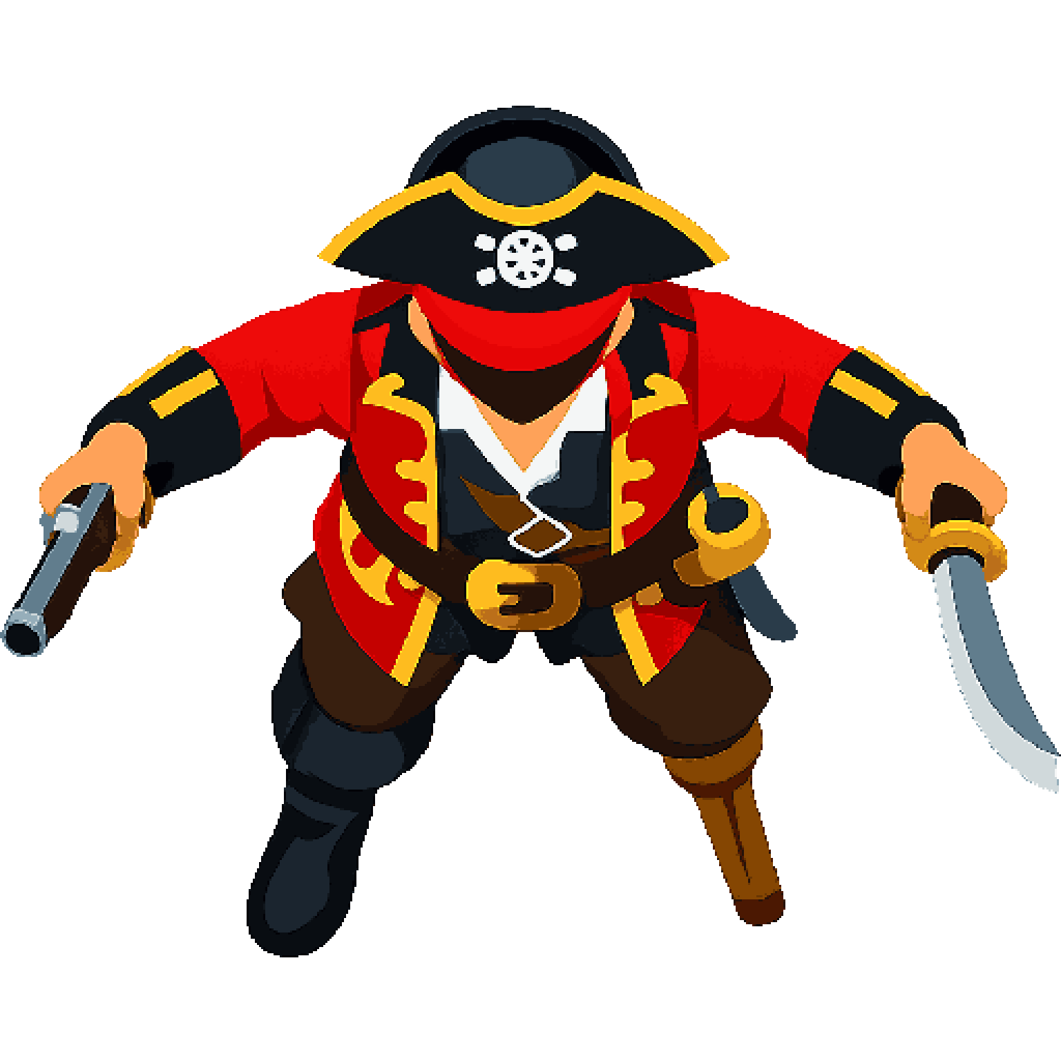 Pirate Character pixel art
