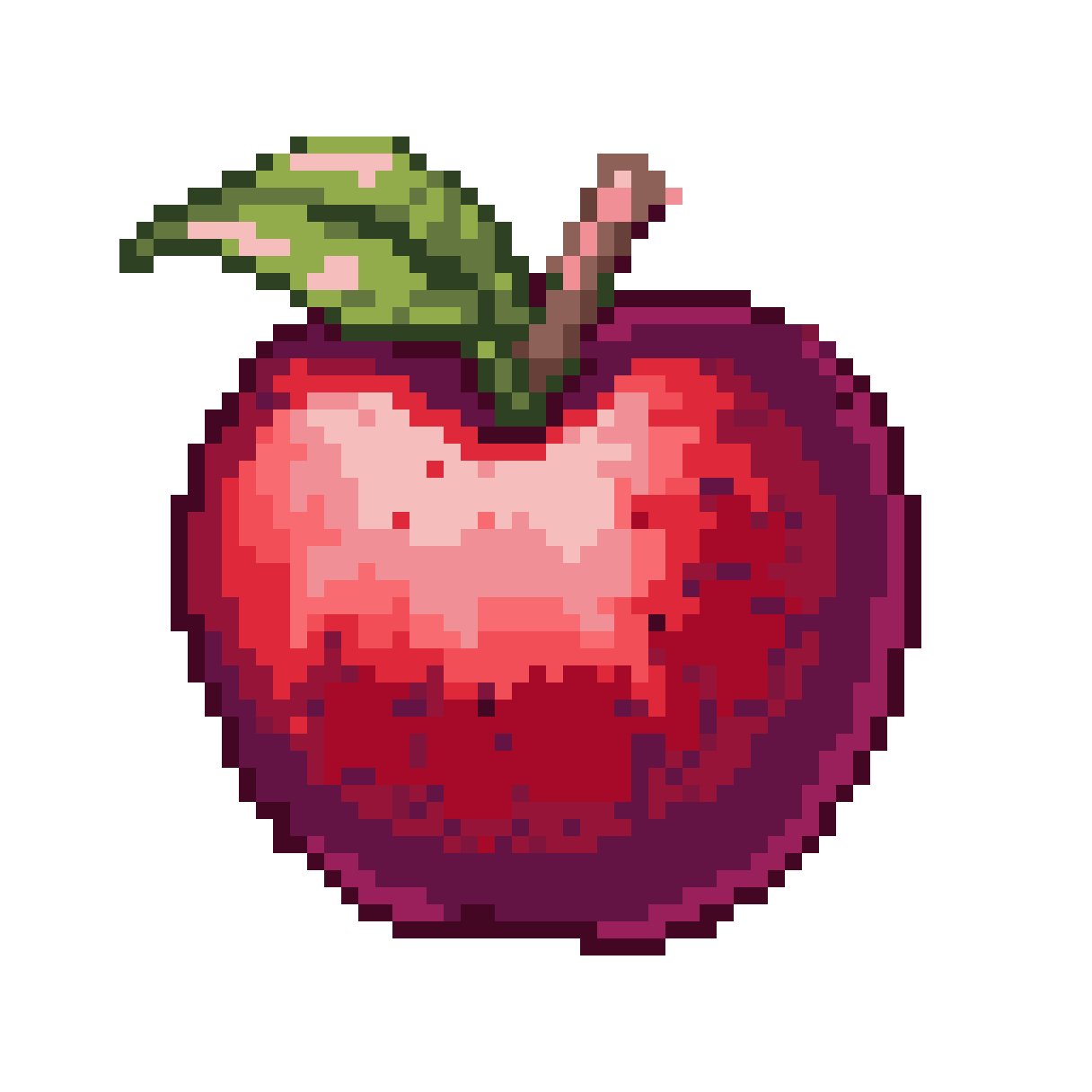 dragon's apple pixel art