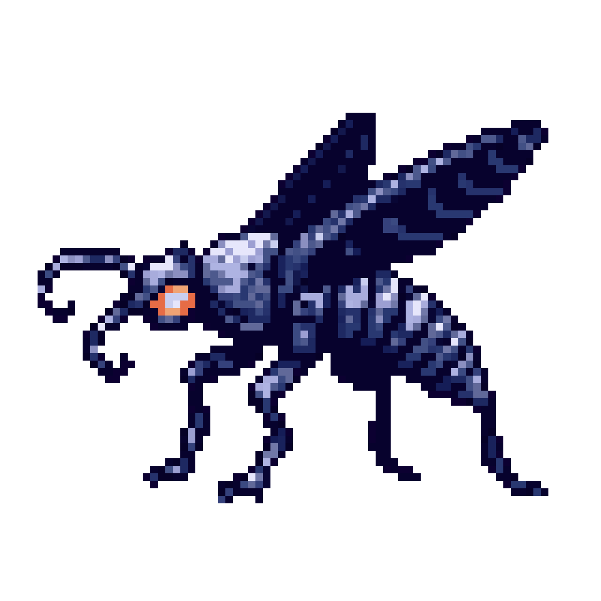 pixel art sprite of a Chasme pixel art