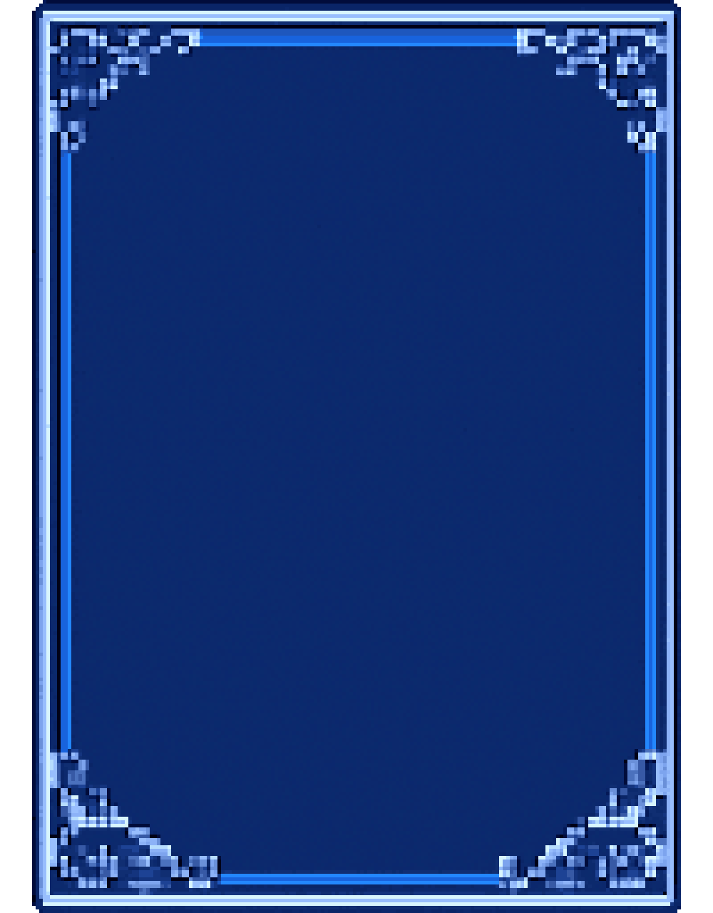 Vertical Pixel Art UI Menu Frame pixel art