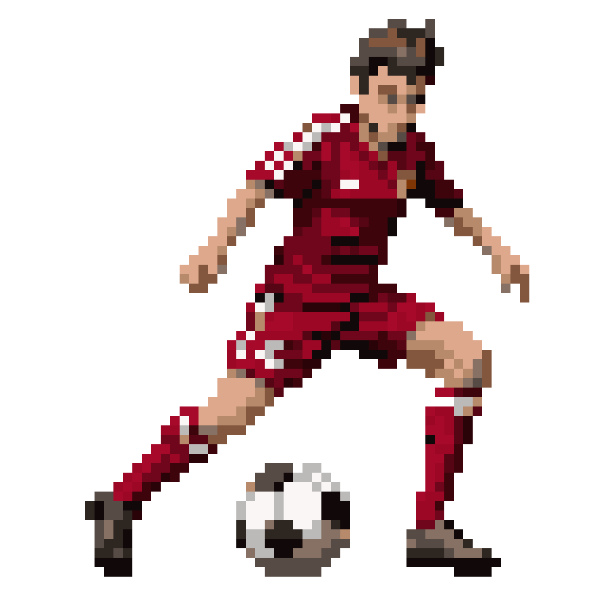soccer stand pixel art