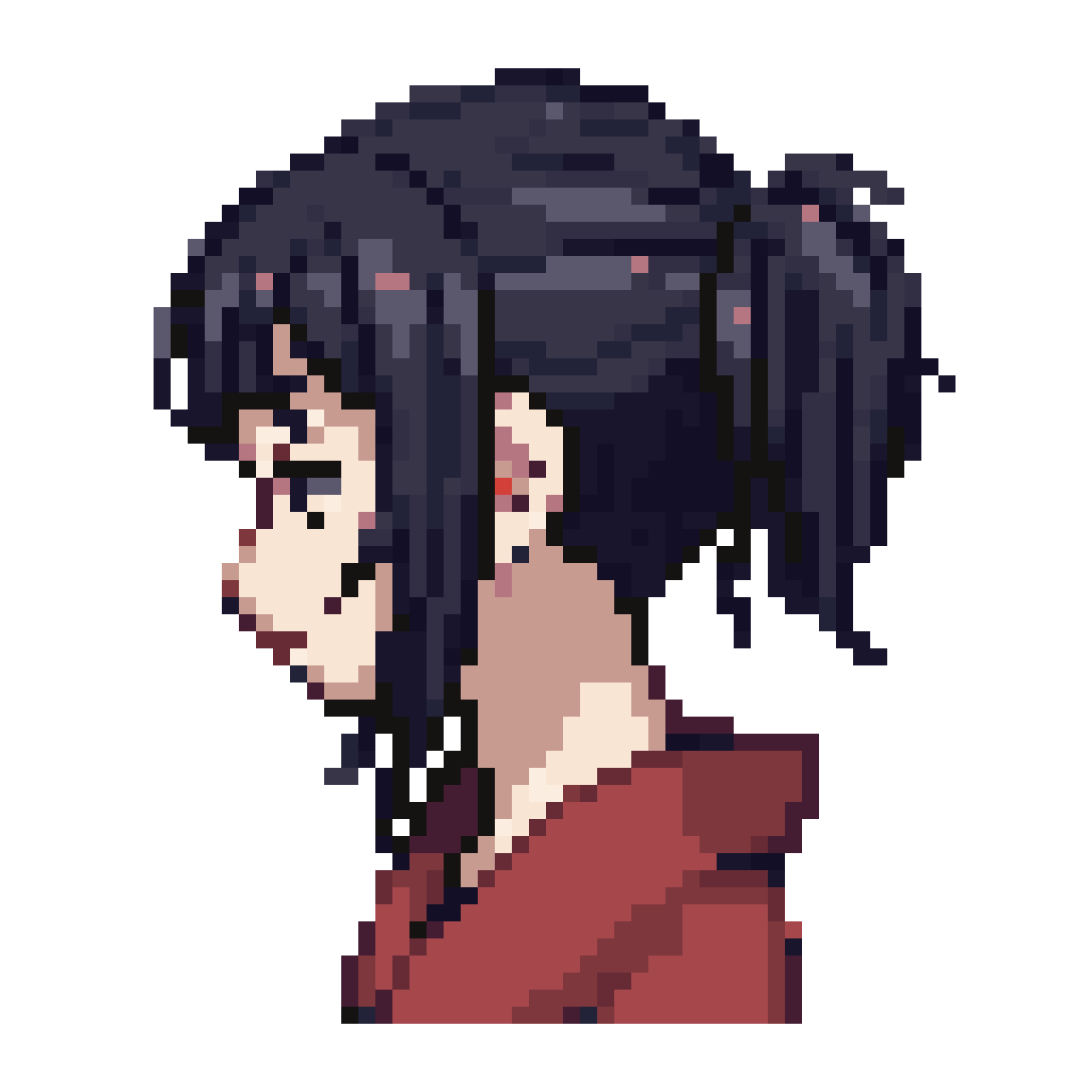 Sharingan 16x16 pixel art