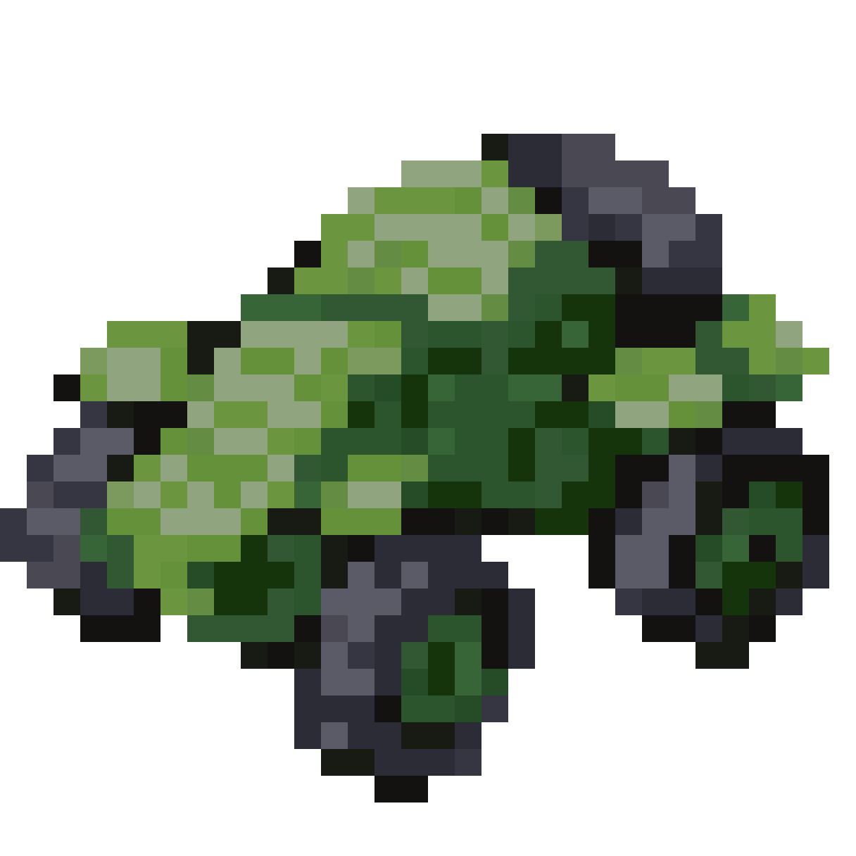 Self-Propelled Artillery Facing South-East pixel art
