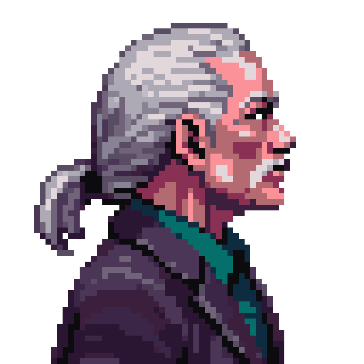 Jeffrey Epstein pixel art