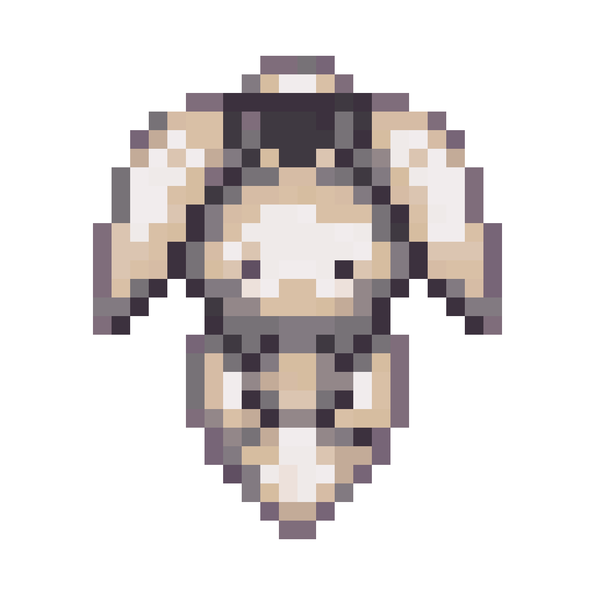 scaled armor for 32x32 resolution pixel art