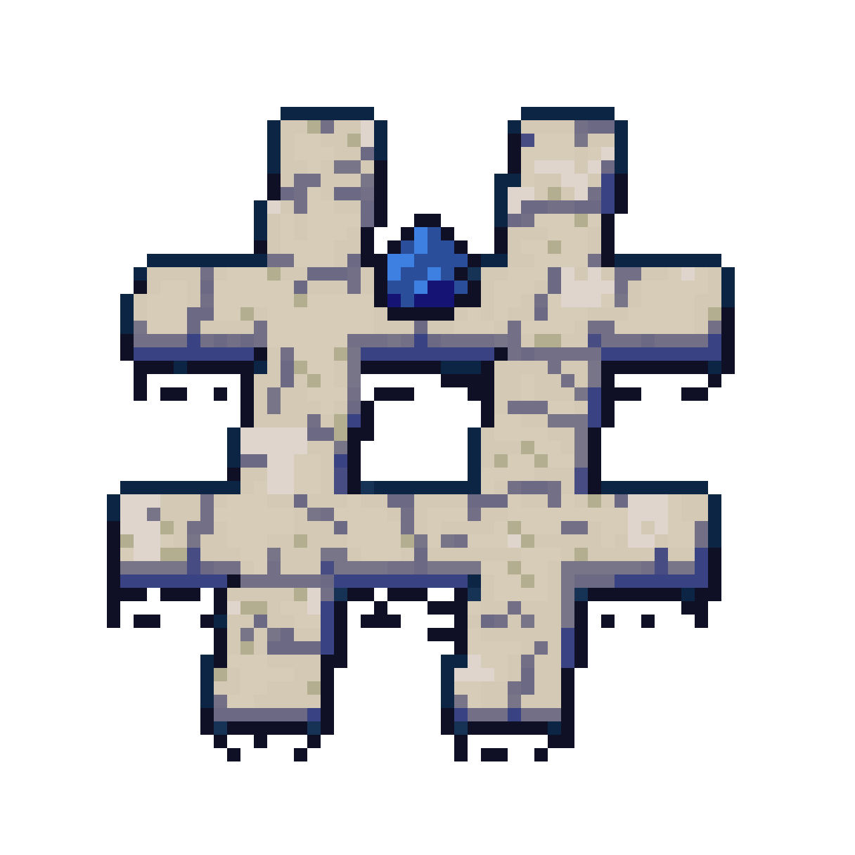 A 2D pixel-art top-down video pixel art