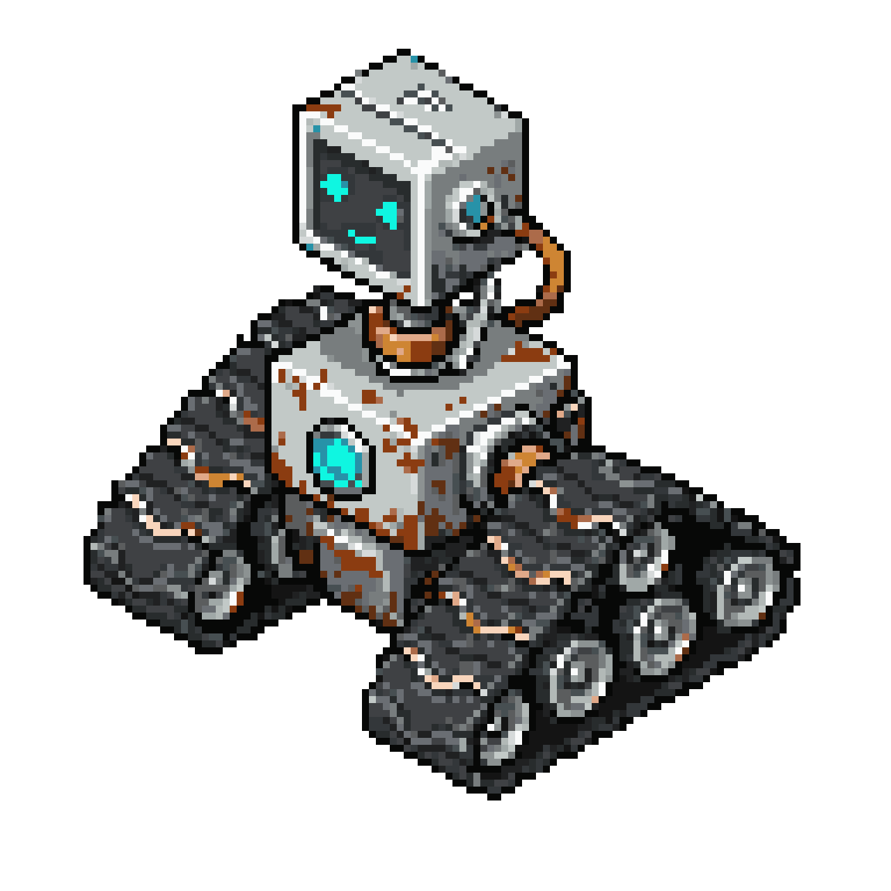 2D crisp digital art game pixel art