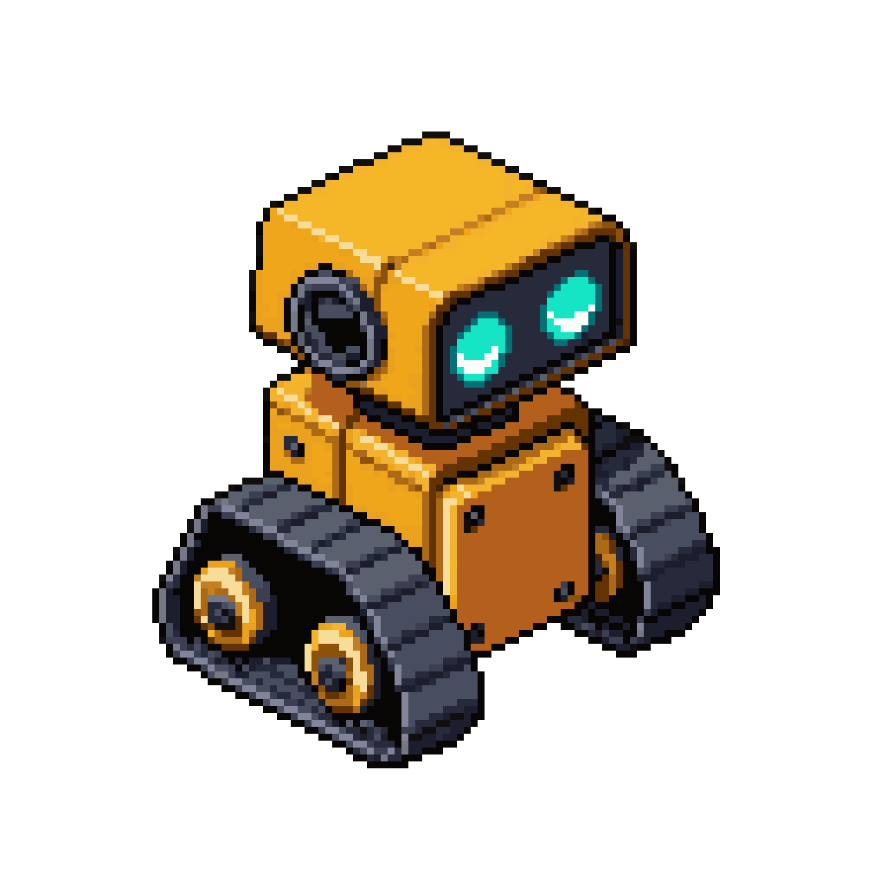 A single 2D game asset pixel art