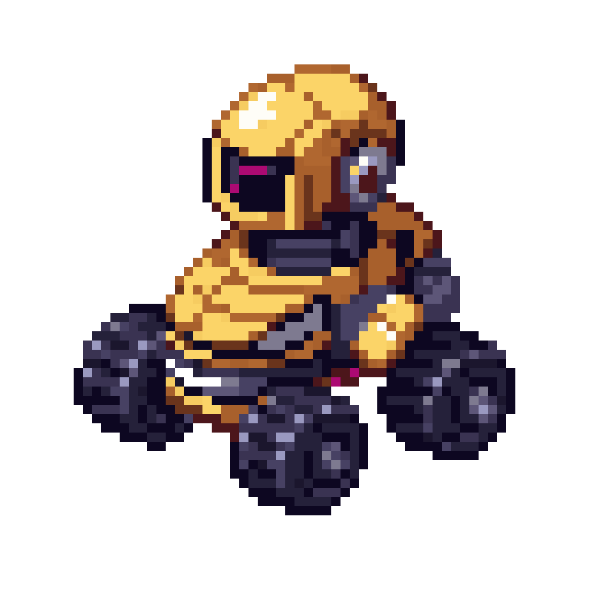 Top down pixel art style pixel art