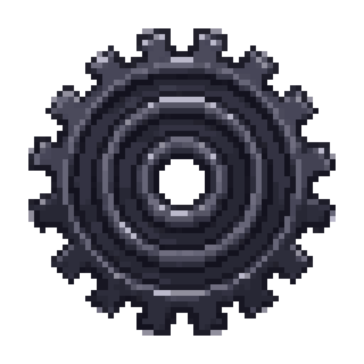 gear pixel art