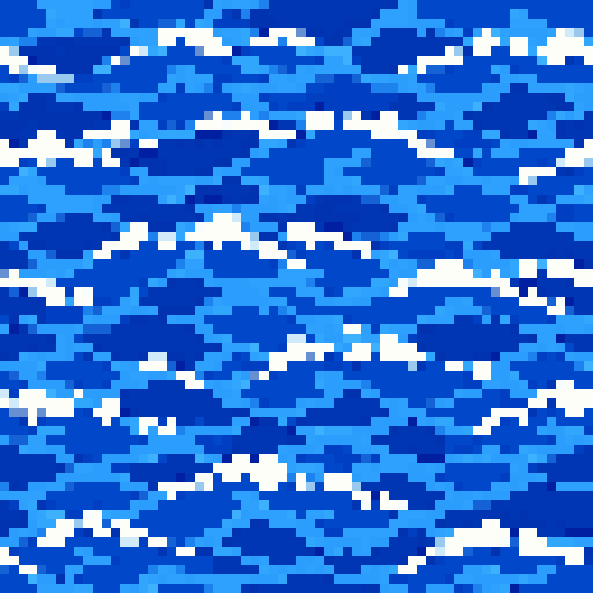 ocean water tile pixel art
