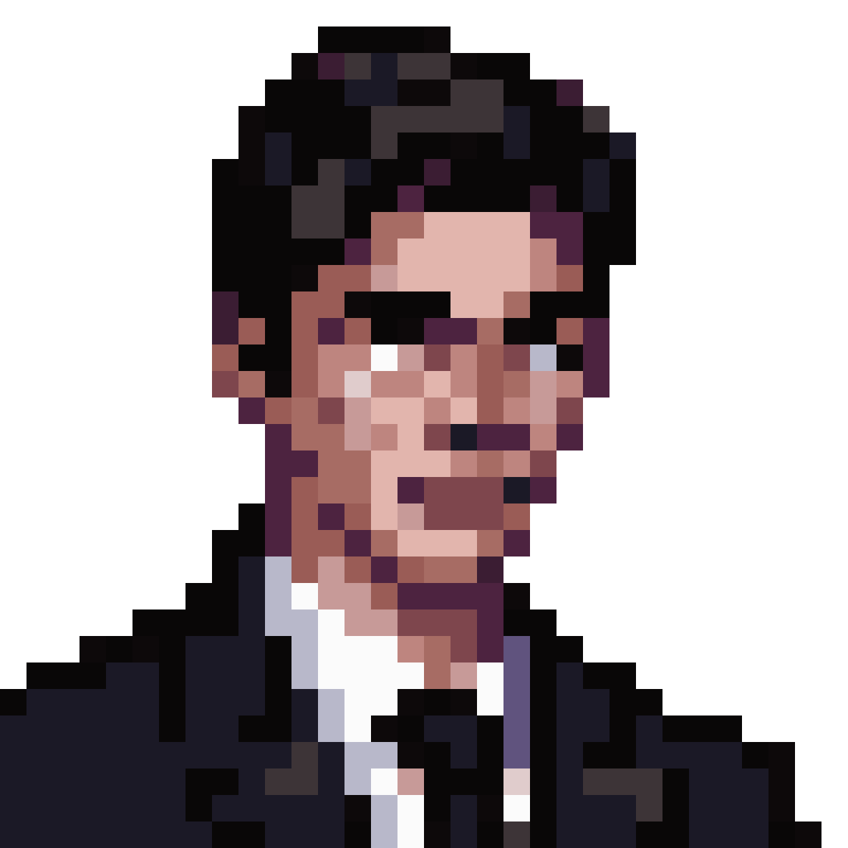 Elegant Young Aristocratic Man pixel art