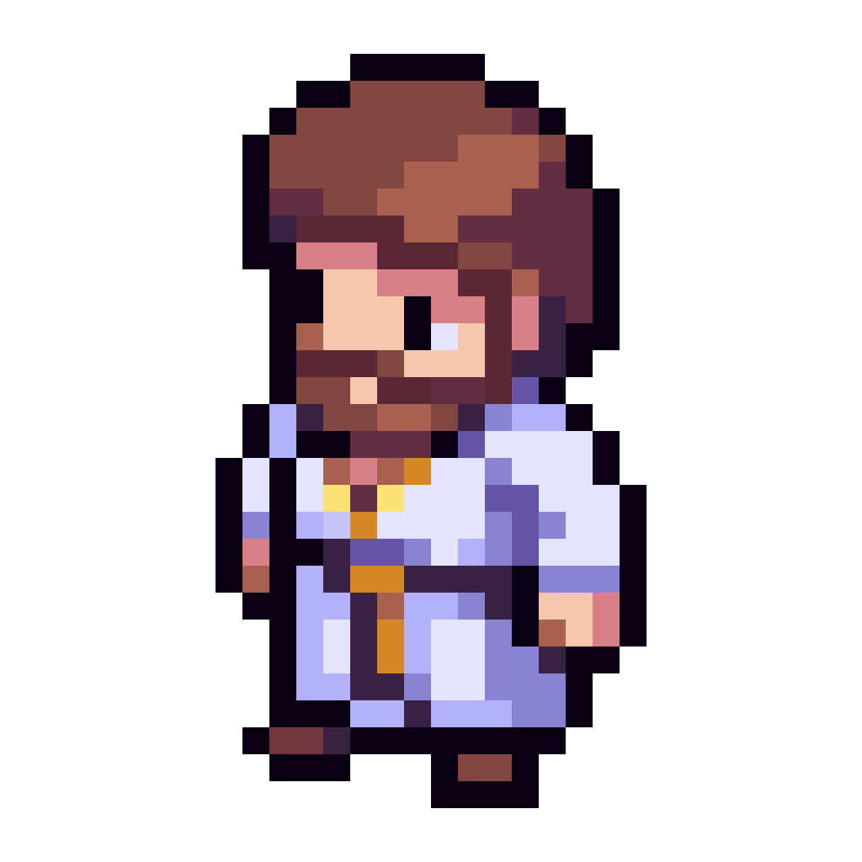 Jesus Christ pixel art character pixel art