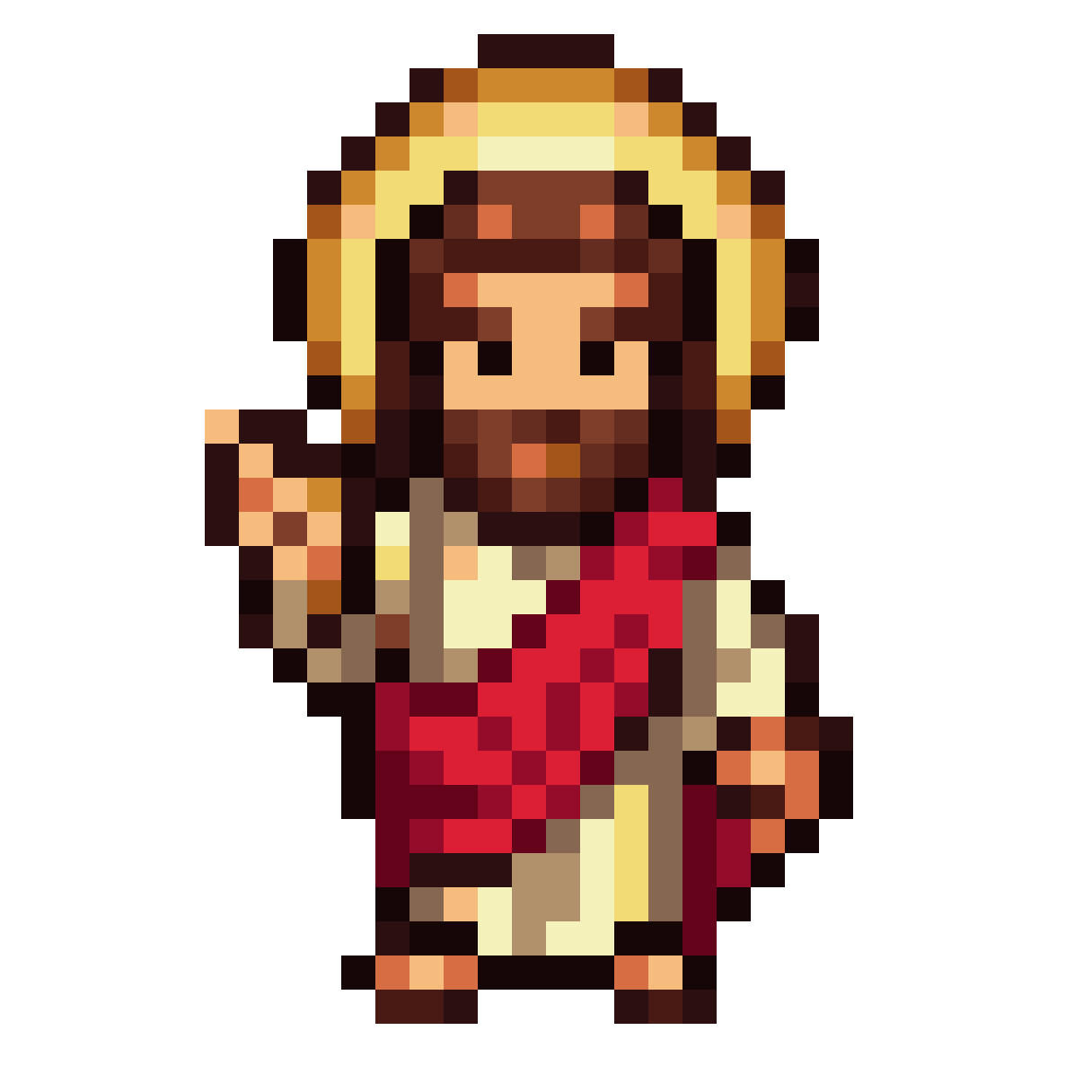Chibi Jesus Christ Pixel Art Sprite pixel art