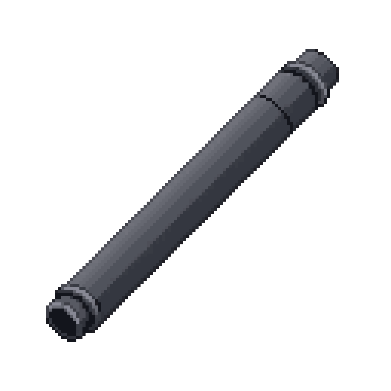 straight metal pipe pixel art