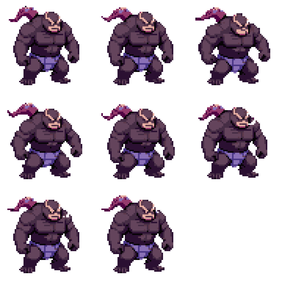 boss_idle.png 64×64 6 8 oui Idle pixel art