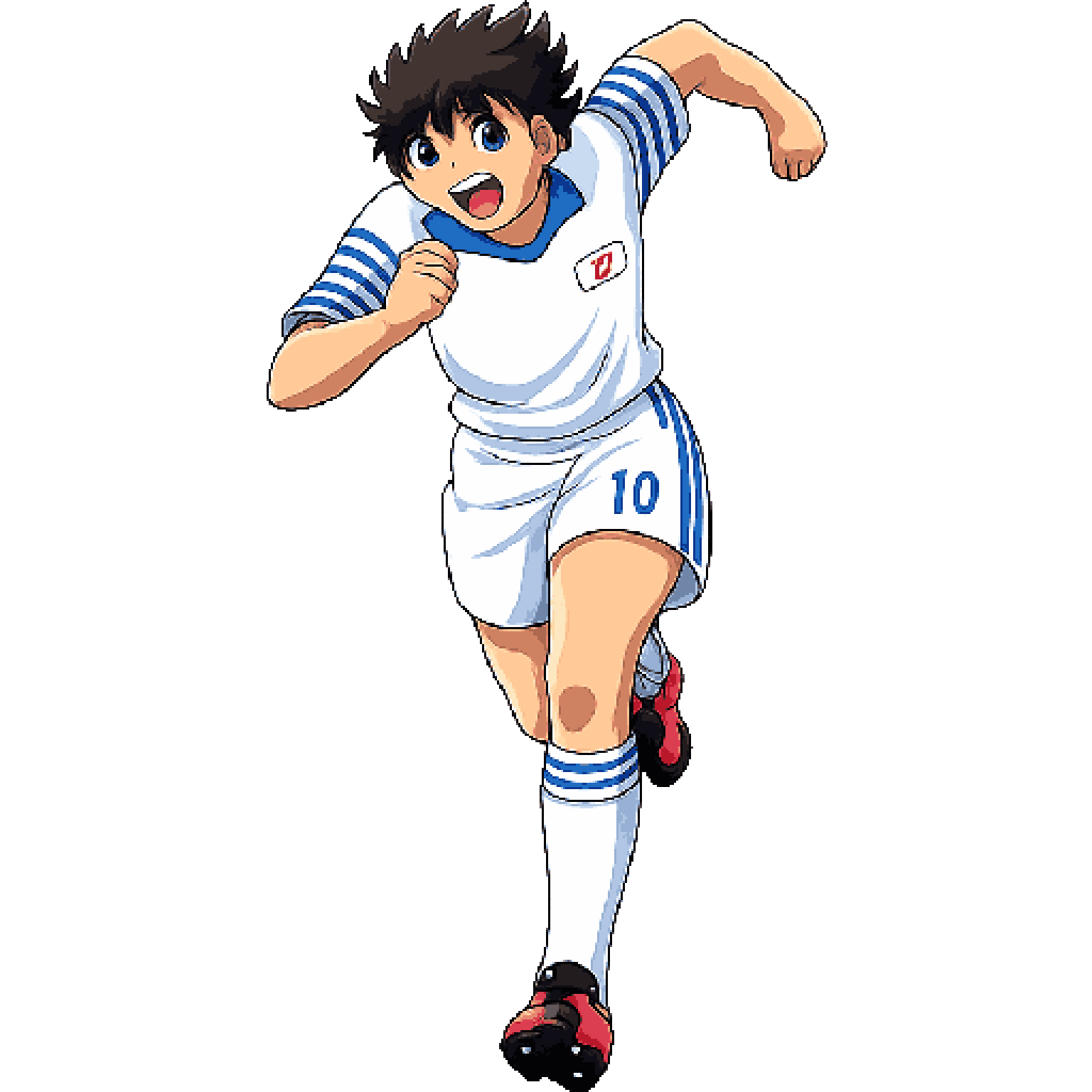 Running Character pixel art