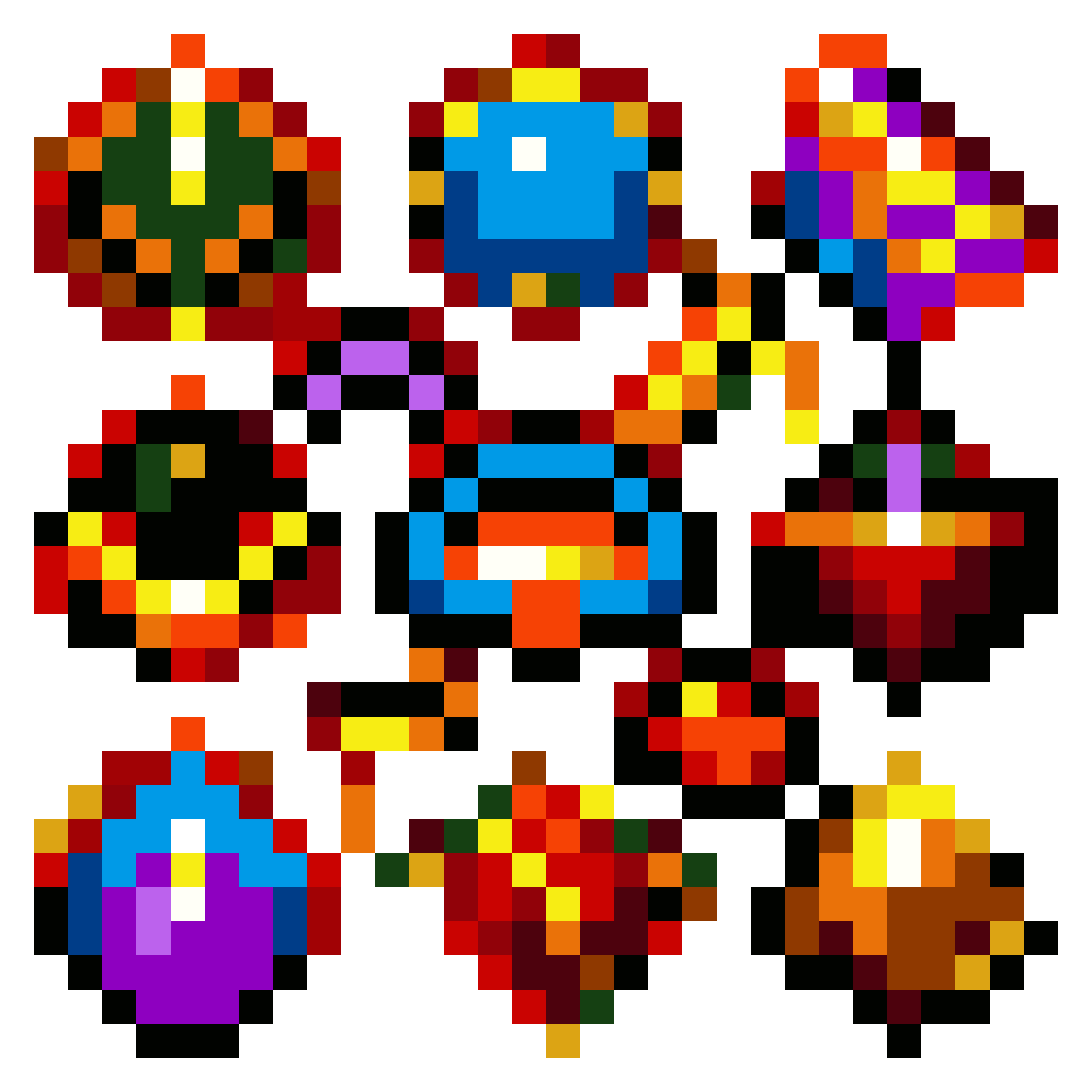 Fantasy Tile Set pixel art