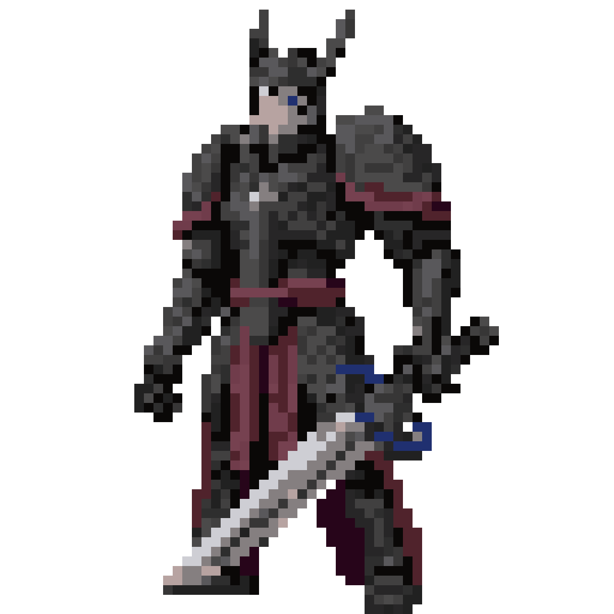 a size sprite pixel art