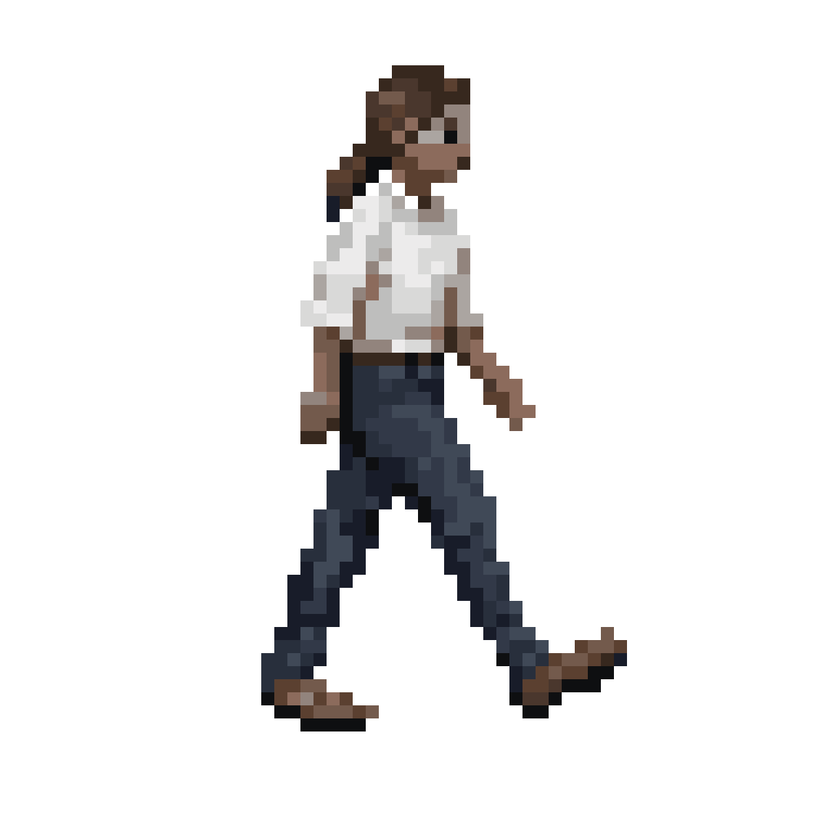 Walking Character to the Right pixel art
