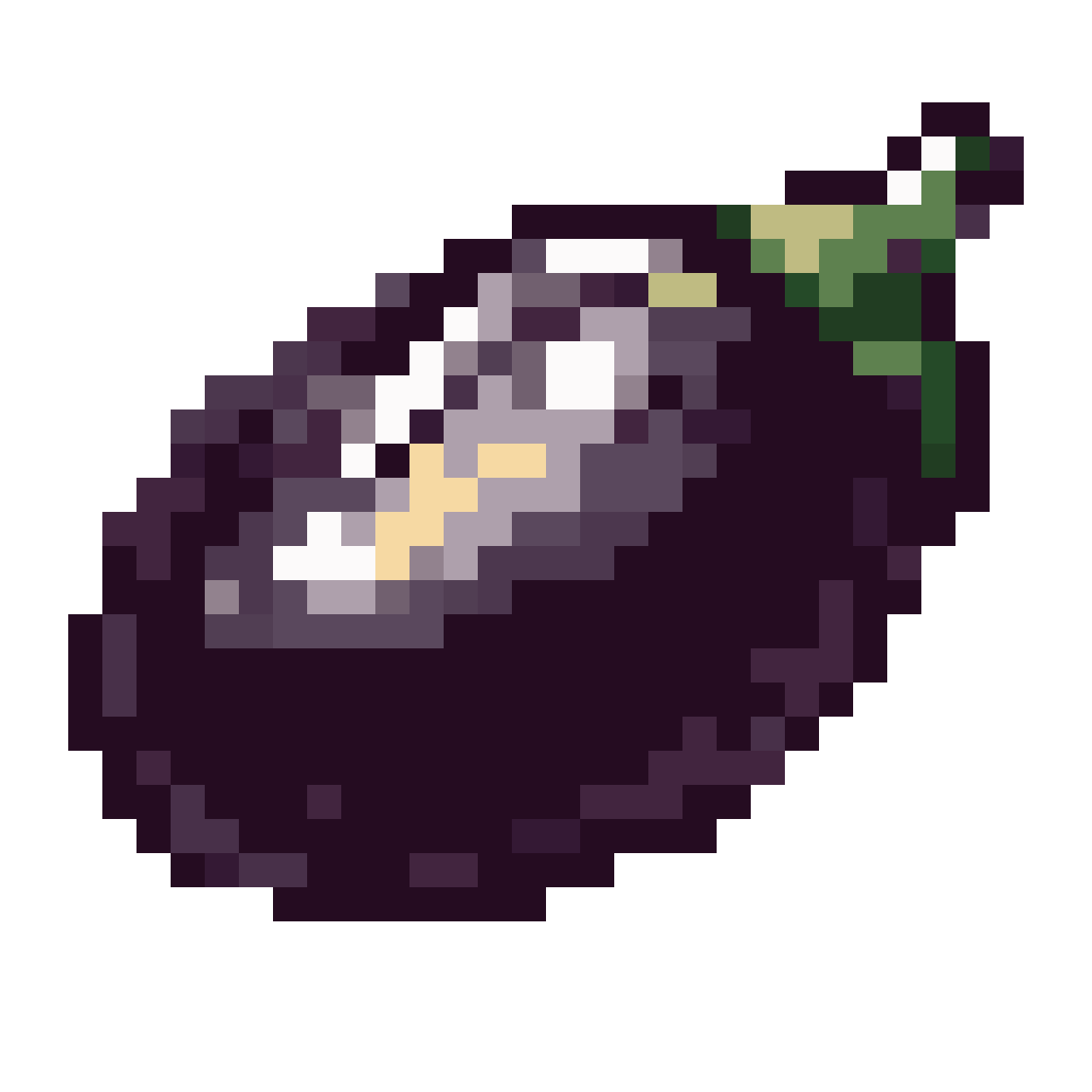 many black tapioca boba pearls pixel art