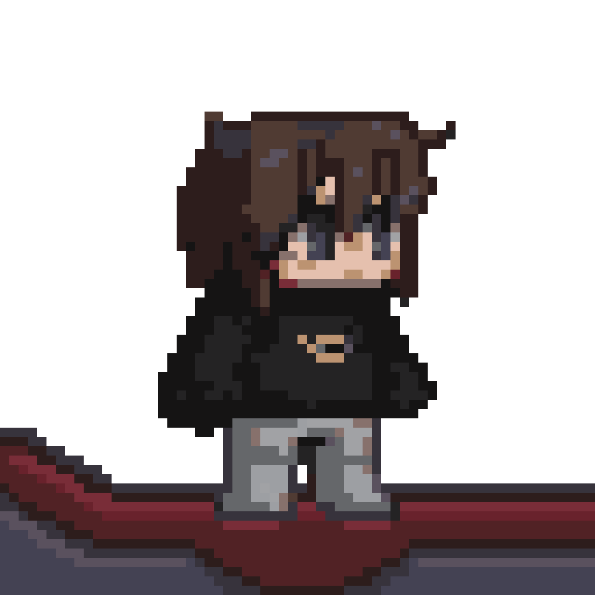 Minecraft Style Character pixel art
