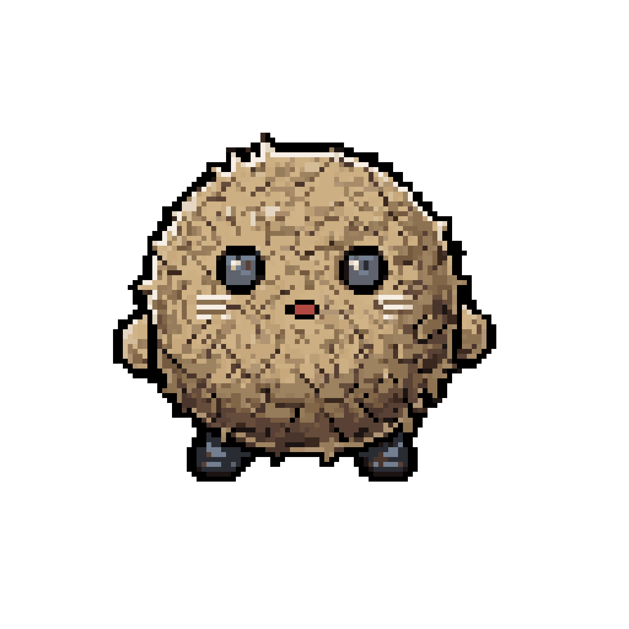 Cute Simple Blob Character pixel art