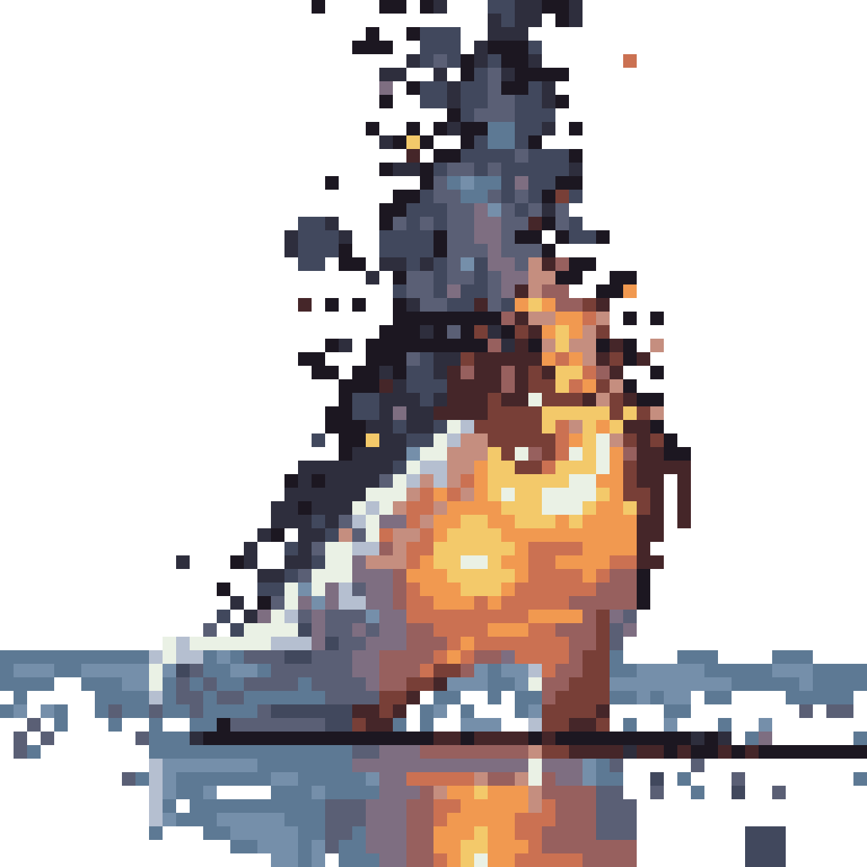 Dust Particle Effect Flipbook pixel art