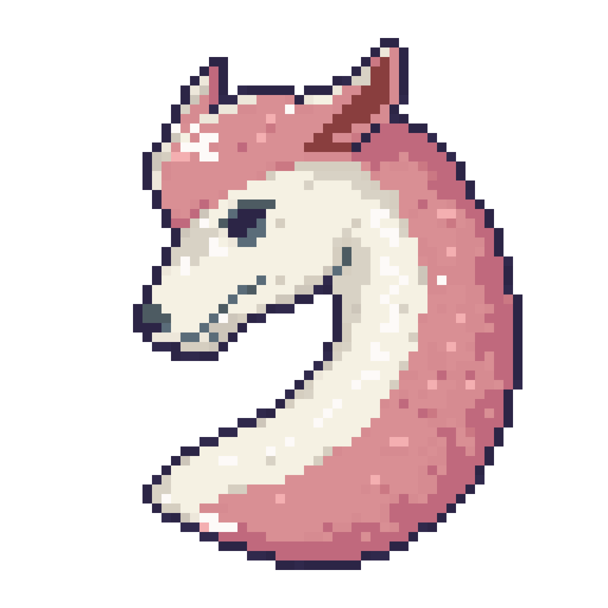 King Shaped Board Game Piece pixel art