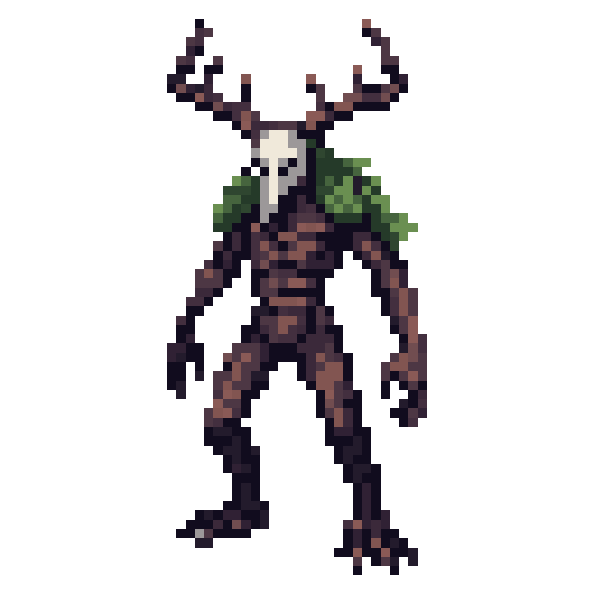 SCP-860-2 Forest Spirit Creature pixel art