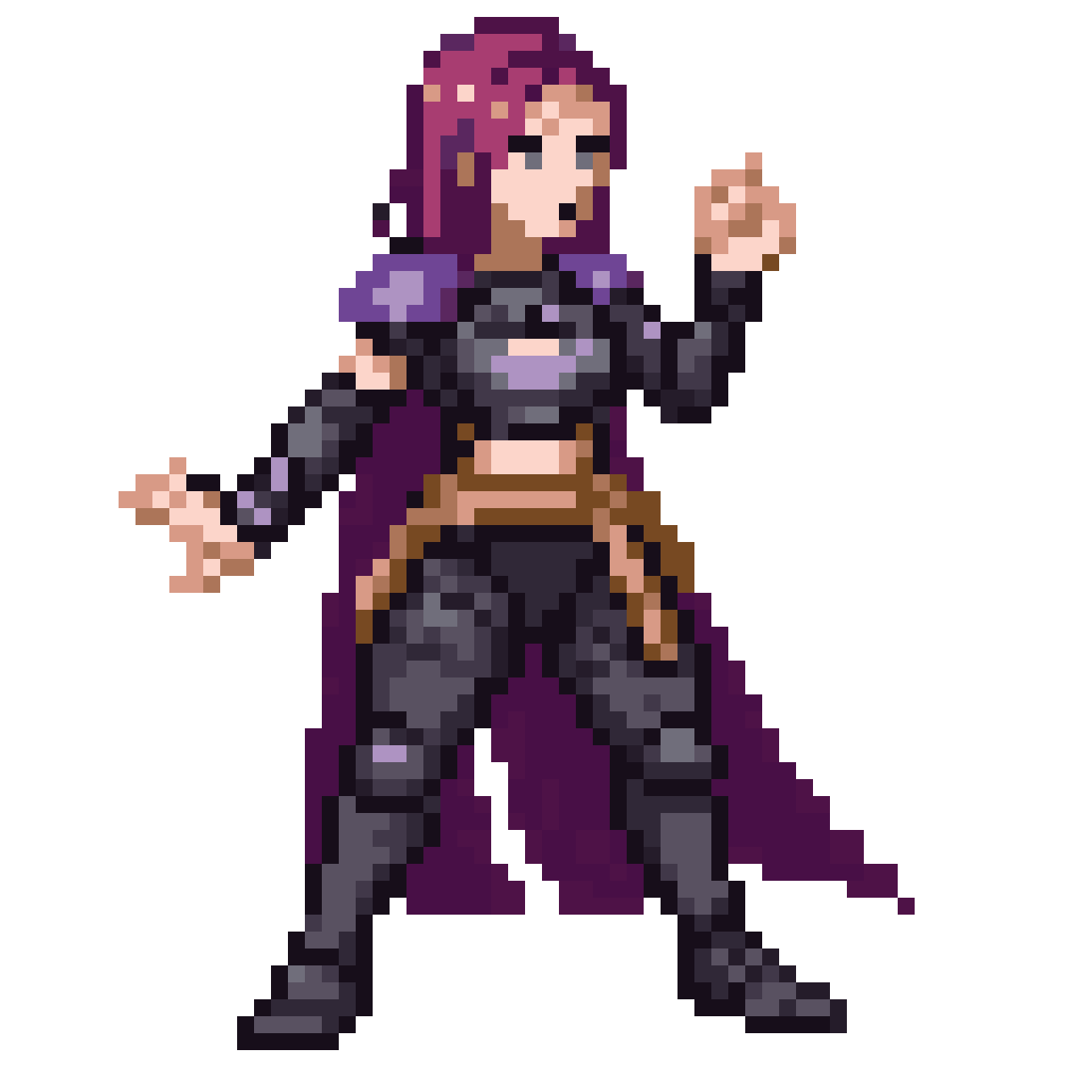 enemies for my ninja character pixel art