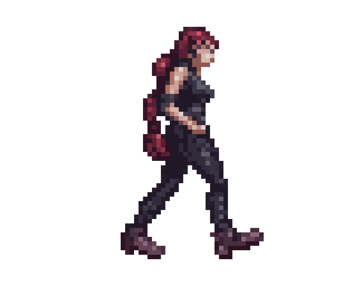 Smiski Walking pixel art